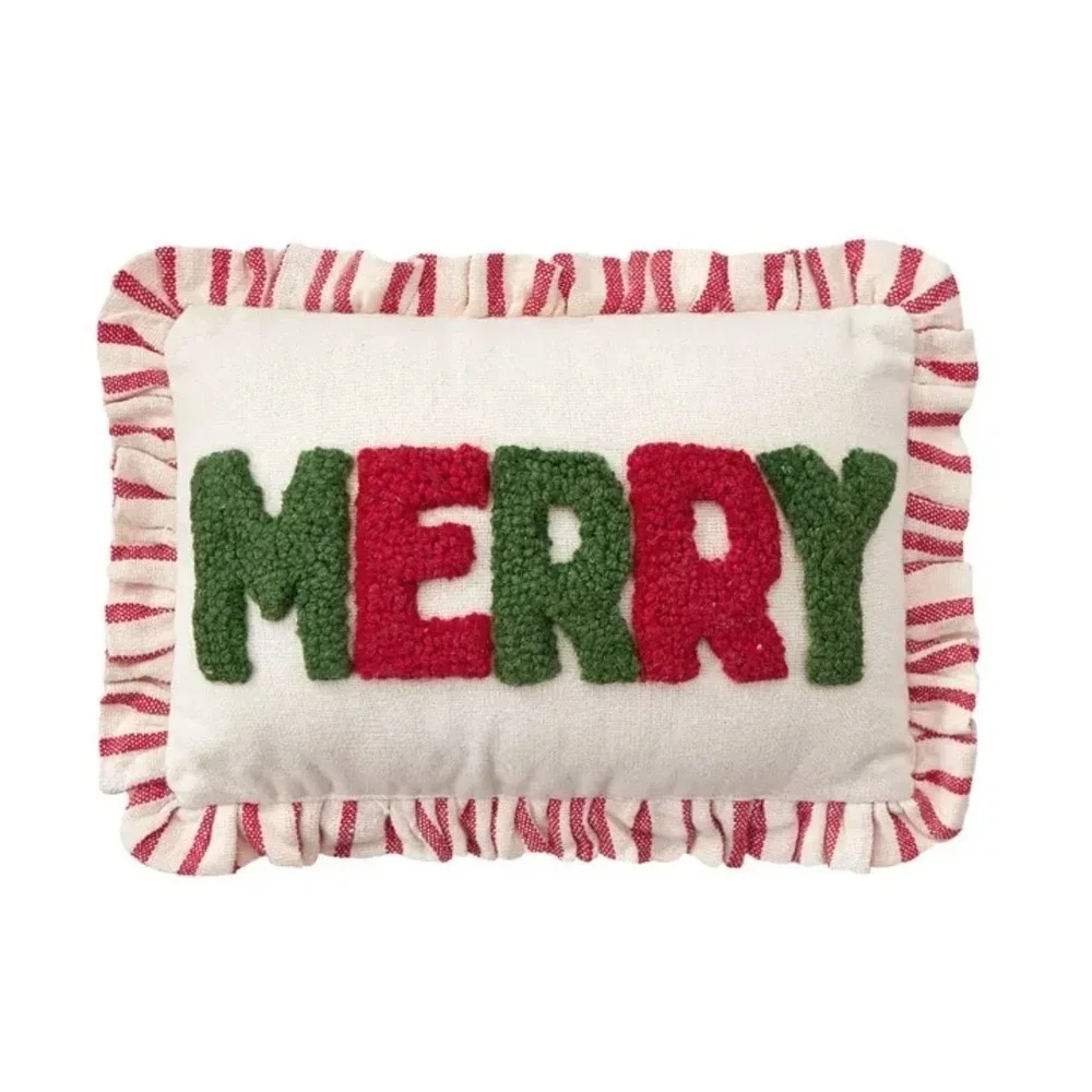Merry Hook Pillow NEW